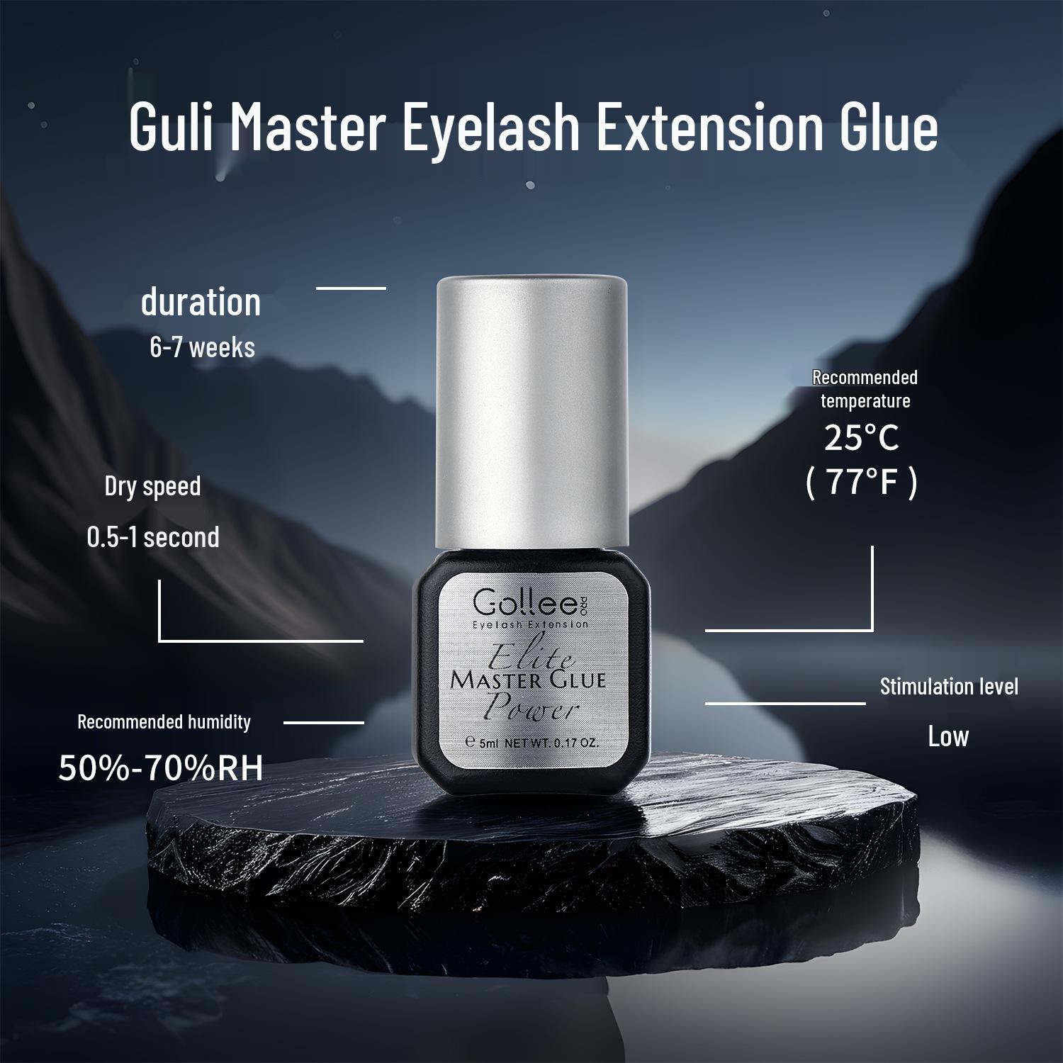 Клей для наращивания ресниц Guli Yanxuan без раздражения, долговечный, для салонов
Клей для наращивания ресниц Guli Yanxuan без раздражения, долговечный, для салонов