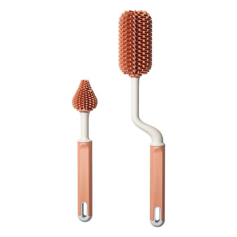 Многоцветный вращающийся на 360° силиконовый набор щеток для чистки детских бутылочек и сосок
Многоцветный вращающийся на 360° силиконовый набор щеток для чистки детских бутылочек и сосок