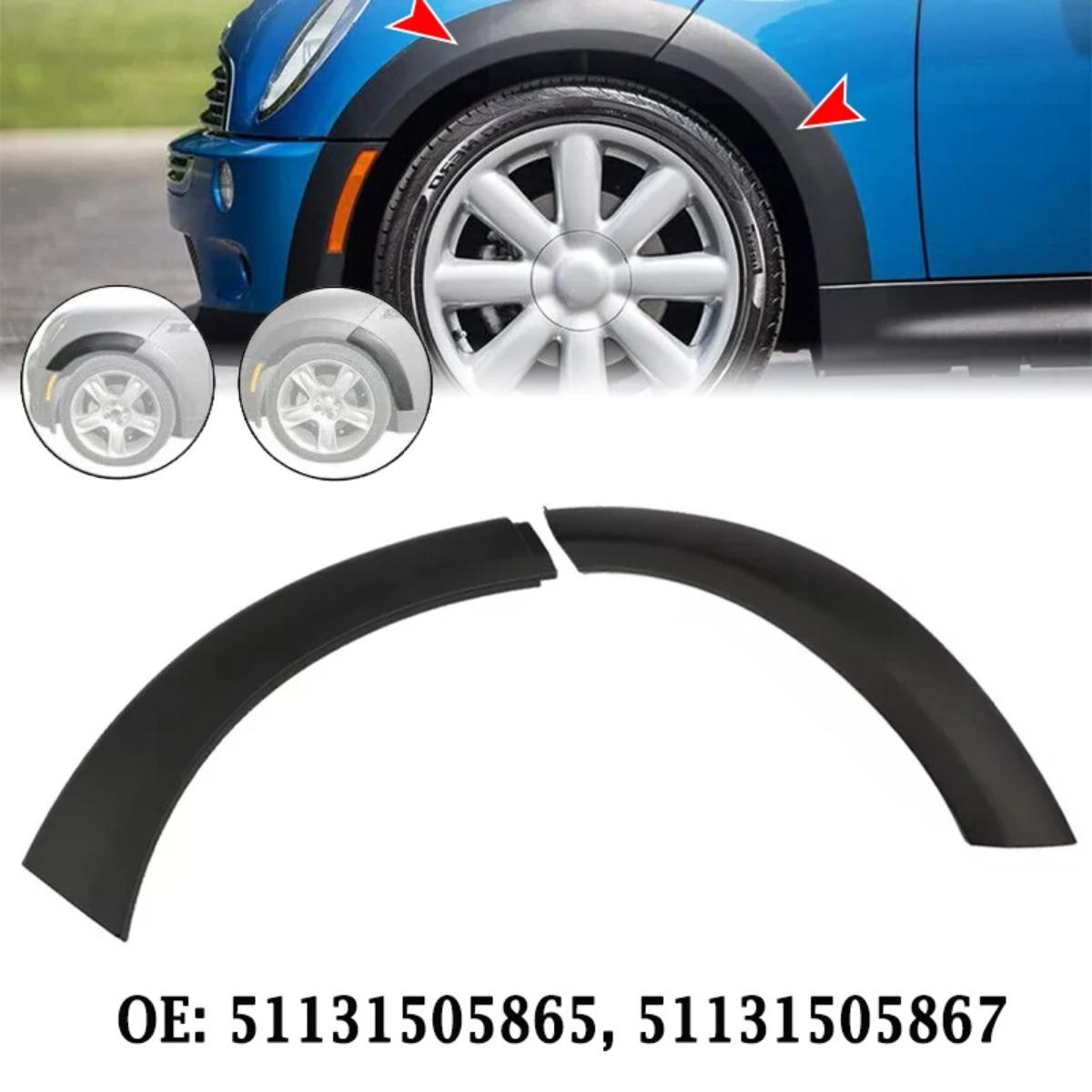 Car Front Wheel Arch Trim Fender Cover Splash Guards Mudguard For BMW MINI Cooper R50 R52 R53 2002-2008 51131505864 51131505866 Left 2Pcs
Car Front Wheel Arch Trim Fender Cover Splash Guards Mudguard For BMW MINI Cooper R50 R52 R53 2002-2008 51131505864 51131505866 Left 2Pcs