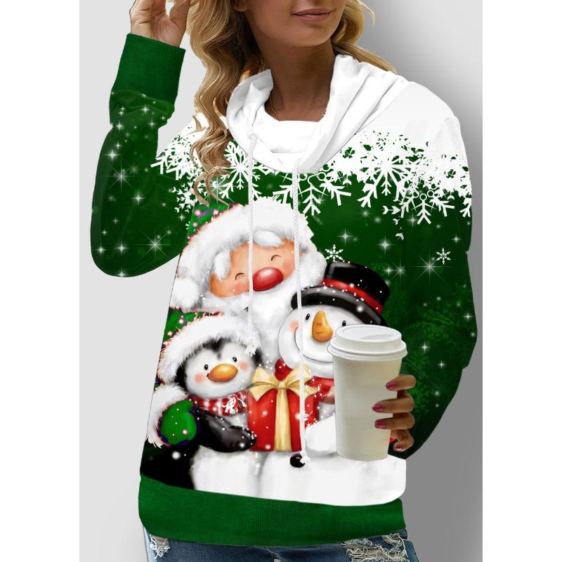 HNXC Женские модные повседневные толстовки с капюшоном и свитшоты с рождественскими принтами, с длинным рукавом XXXXXL
HNXC Женские модные повседневные толстовки с капюшоном и свитшоты с рождественскими принтами, с длинным рукавом XXXXXL