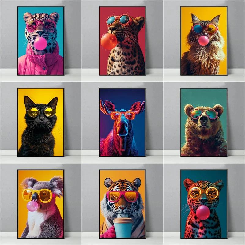 Jaguar Bunny Bear Giraffe Zebra Modern Fashionable Animals Poster Canvas Painting Colorful Wall Art Picture Office Home Decor 21cm×30cm NoFrame
Jaguar Bunny Bear Giraffe Zebra Modern Fashionable Animals Poster Canvas Painting Colorful Wall Art Picture Office Home Decor 21cm×30cm NoFrame
