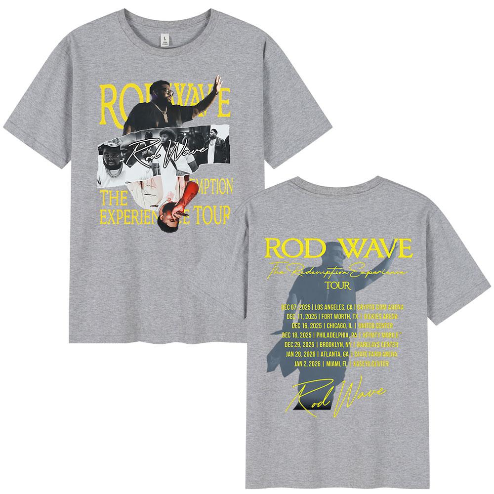 Rapper Rod Wave The Redemption Experience Tour Tshirt 2026 Summer Mens Hip Hop Casual Cotton Short Sleeve Oversized Tshirt S
Rapper Rod Wave The Redemption Experience Tour Tshirt 2026 Summer Mens Hip Hop Casual Cotton Short Sleeve Oversized Tshirt S