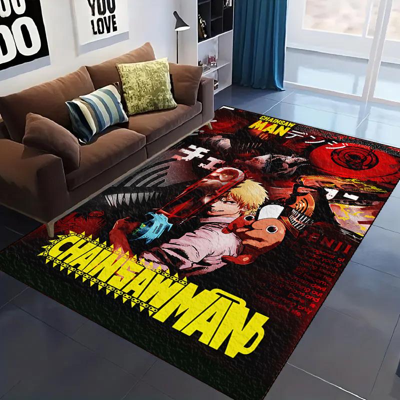Chainsaw Man Washable Non-Slip Rug Carpet Larget Floor Mat Bedroom Home Decor LXR177 60x90cm
Chainsaw Man Washable Non-Slip Rug Carpet Larget Floor Mat Bedroom Home Decor LXR177 60x90cm