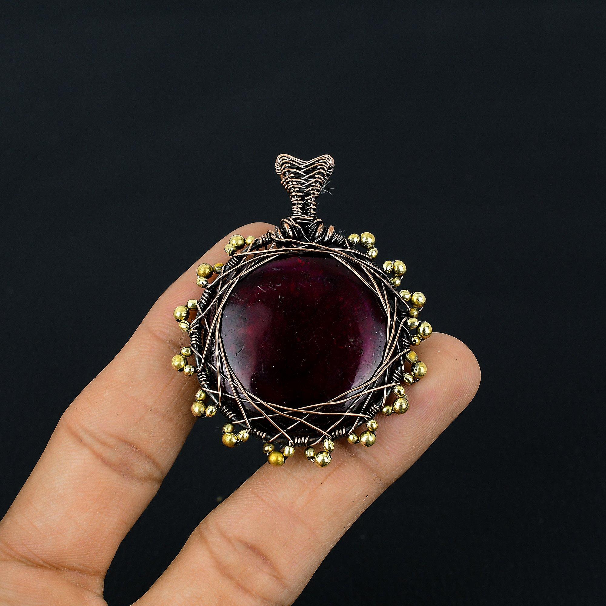 Подвеска из красного лабрадорита, украшение, обернутое медной проволокой 999 пробы, подвеска с драгоценным камнем, ювелирное изделие ручной работы, свадебный подарок 3.55 Inches
Подвеска из красного лабрадорита, украшение, обернутое медной проволокой 999 пробы, подвеска с драгоценным камнем, ювелирное изделие ручной работы, свадебный подарок 3.55 Inches