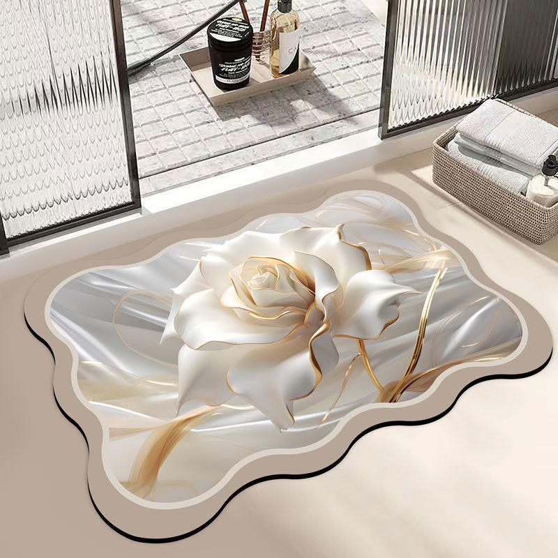 Впитывающий коврик для пола в ванную комнату с цветочным принтом, быстросохнущий нескользящий коврик для ног, мягкий коврик для пола из диатомита для дома 60 x90cm diatom ooze ярко-розовый
Впитывающий коврик для пола в ванную комнату с цветочным принтом, быстросохнущий нескользящий коврик для ног, мягкий коврик для пола из диатомита для дома 60 x90cm diatom ooze ярко-розовый