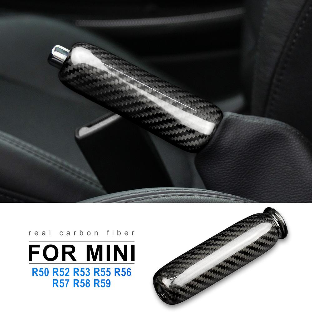 Dry Carbon Fiber Car Handbrake Grip Covers For MINI Cooper R55 Clubman R56 R57 R58 R59 R50 R53 Interior Trim Accessories real carbon fibre&for Mini R56 06-13
Dry Carbon Fiber Car Handbrake Grip Covers For MINI Cooper R55 Clubman R56 R57 R58 R59 R50 R53 Interior Trim Accessories real carbon fibre&for Mini R56 06-13