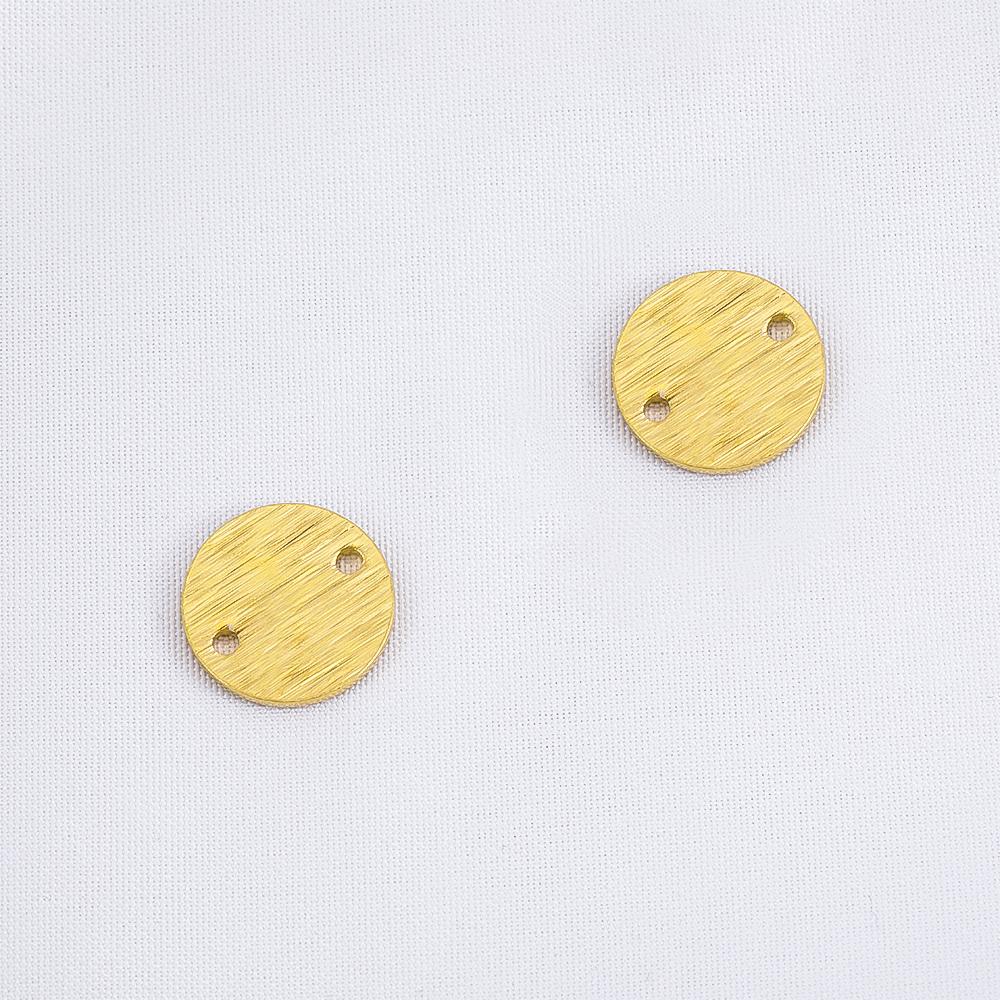 10Pcs Matte Brushed Brass Round Oval Connector Double Holes Links for DIY Earrings Bracelet Necklace Jewelry Making Accessories 10pcs
10Pcs Matte Brushed Brass Round Oval Connector Double Holes Links for DIY Earrings Bracelet Necklace Jewelry Making Accessories 10pcs