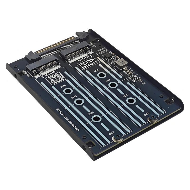 Конвертери M.2 NVME U.2 Адаптери M.2 M-Key PCIe NVME SSD до U.2 SFF-8639 для материнської плати настільного комп ютера 1
Конвертери M.2 NVME U.2 Адаптери M.2 M-Key PCIe NVME SSD до U.2 SFF-8639 для материнської плати настільного комп ютера 1