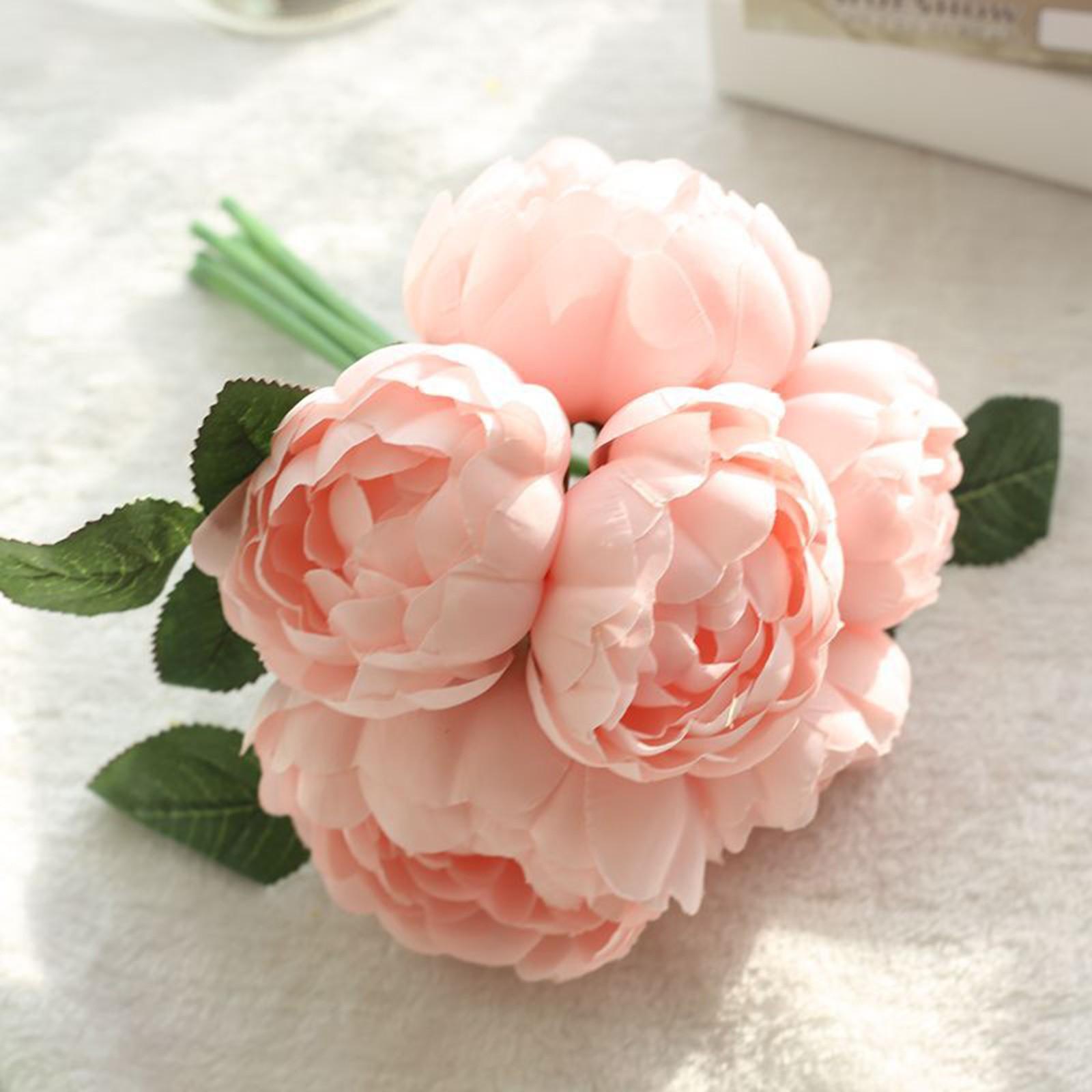 Artificial Peony and Rose Bouquet Spring Faux Flowers Plastic Handheld Arrangement for Porch Window Frame Decoration
Artificial Peony and Rose Bouquet Spring Faux Flowers Plastic Handheld Arrangement for Porch Window Frame Decoration