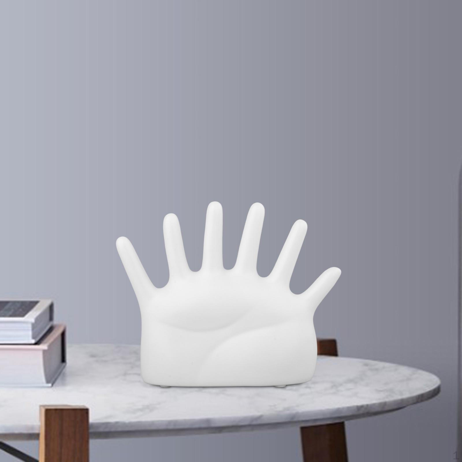 Ceramic Palm Finger Ornament Jewelry Rack for Woman Valentine s Day Mother s Gifts Accessories White
Ceramic Palm Finger Ornament Jewelry Rack for Woman Valentine s Day Mother s Gifts Accessories White