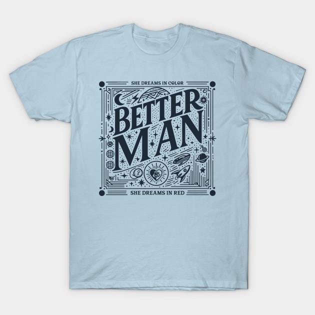 Men Black Print T-shirt Better Man No-Cut Transfer Paper Print Cotton Tshirt M світло-синій колір
Men Black Print T-shirt Better Man No-Cut Transfer Paper Print Cotton Tshirt M світло-синій колір