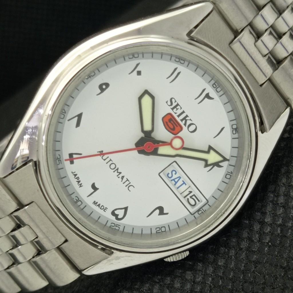 Б/У винтажные мужские часы SEIKO 5 AUTO 7S26A из Японии, арабские, белые, 594a-a311775-2 SKU594a-a311775
Б/У винтажные мужские часы SEIKO 5 AUTO 7S26A из Японии, арабские, белые, 594a-a311775-2 SKU594a-a311775