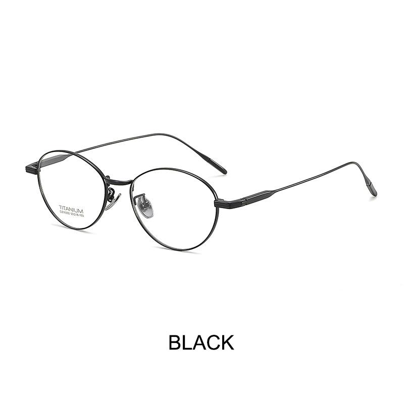 Designer New Ultra-Lightweight Oval Glasses Frames Retro-Chic Eyewear Half-Titanium Small Frames Embossed Pattern Eyeglasses чорний
Designer New Ultra-Lightweight Oval Glasses Frames Retro-Chic Eyewear Half-Titanium Small Frames Embossed Pattern Eyeglasses чорний