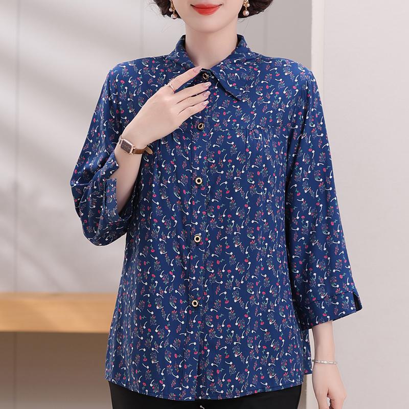 Жіночі елегантні блузки великих розмірів XL-7XL, повсякденна вільна літня сорочка з вінтажним принтом і довгим рукавом 3XL
Жіночі елегантні блузки великих розмірів XL-7XL, повсякденна вільна літня сорочка з вінтажним принтом і довгим рукавом 3XL