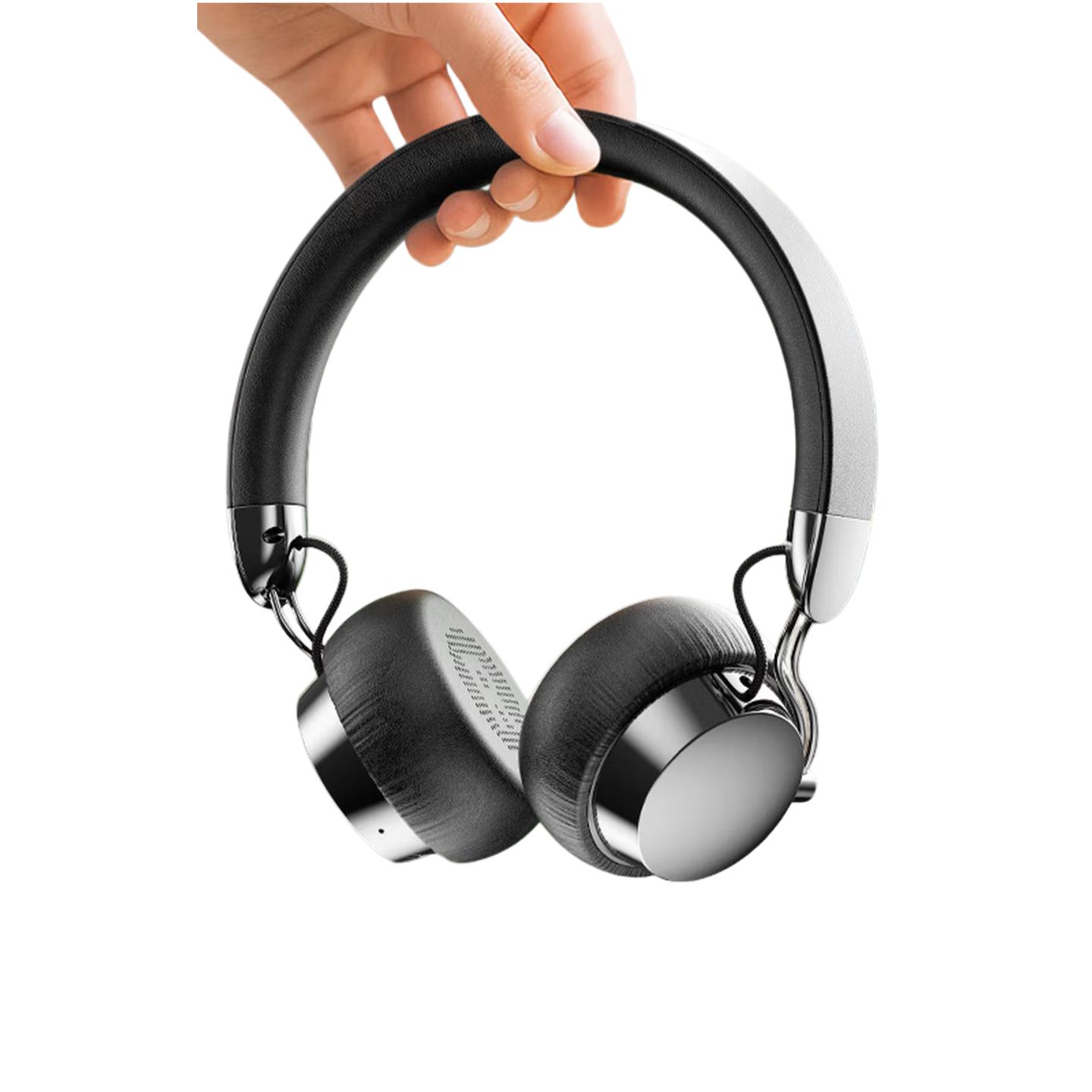 QCY Retro Wireless Headphones with Bluetooth, Celebrity-Style Fashion Digital Headphones for Styling, Tape Black чорний
QCY Retro Wireless Headphones with Bluetooth, Celebrity-Style Fashion Digital Headphones for Styling, Tape Black чорний