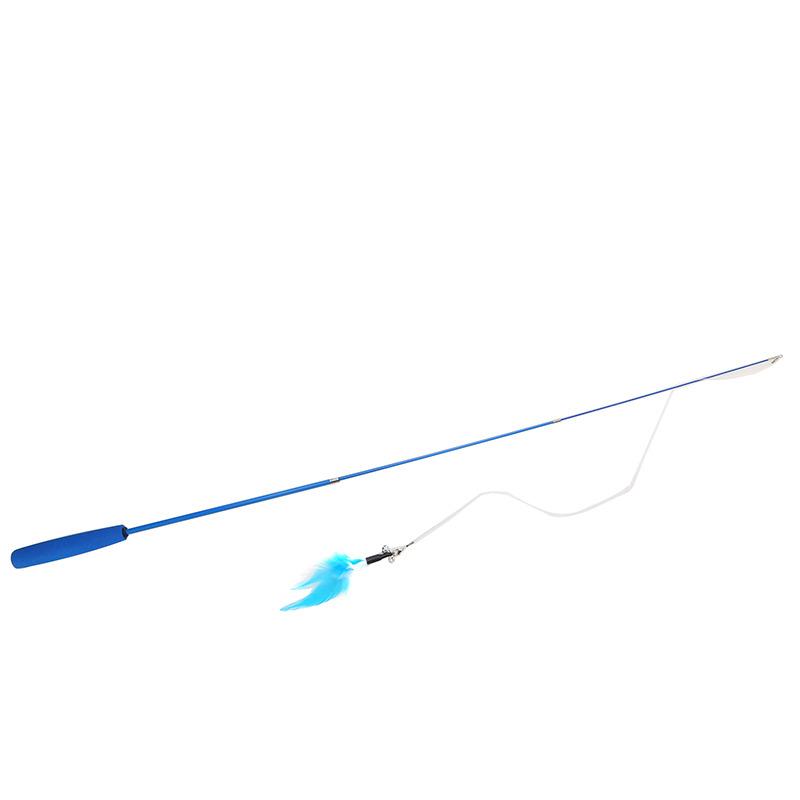 Pet Cat Toy Super Long Three Section Telescopic Rod Cat Teaser Stick Feather Replacement Head Cat Teaser Supplies New
Pet Cat Toy Super Long Three Section Telescopic Rod Cat Teaser Stick Feather Replacement Head Cat Teaser Supplies New