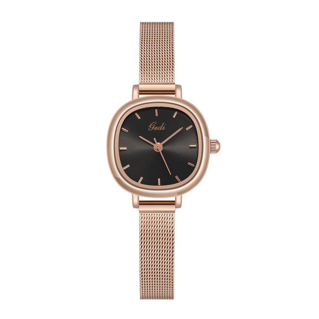 Gedi Womens Minimalist Waterproof Quartz Watch With Stainless Steel Case For Casual Wear чорний
Gedi Womens Minimalist Waterproof Quartz Watch With Stainless Steel Case For Casual Wear чорний