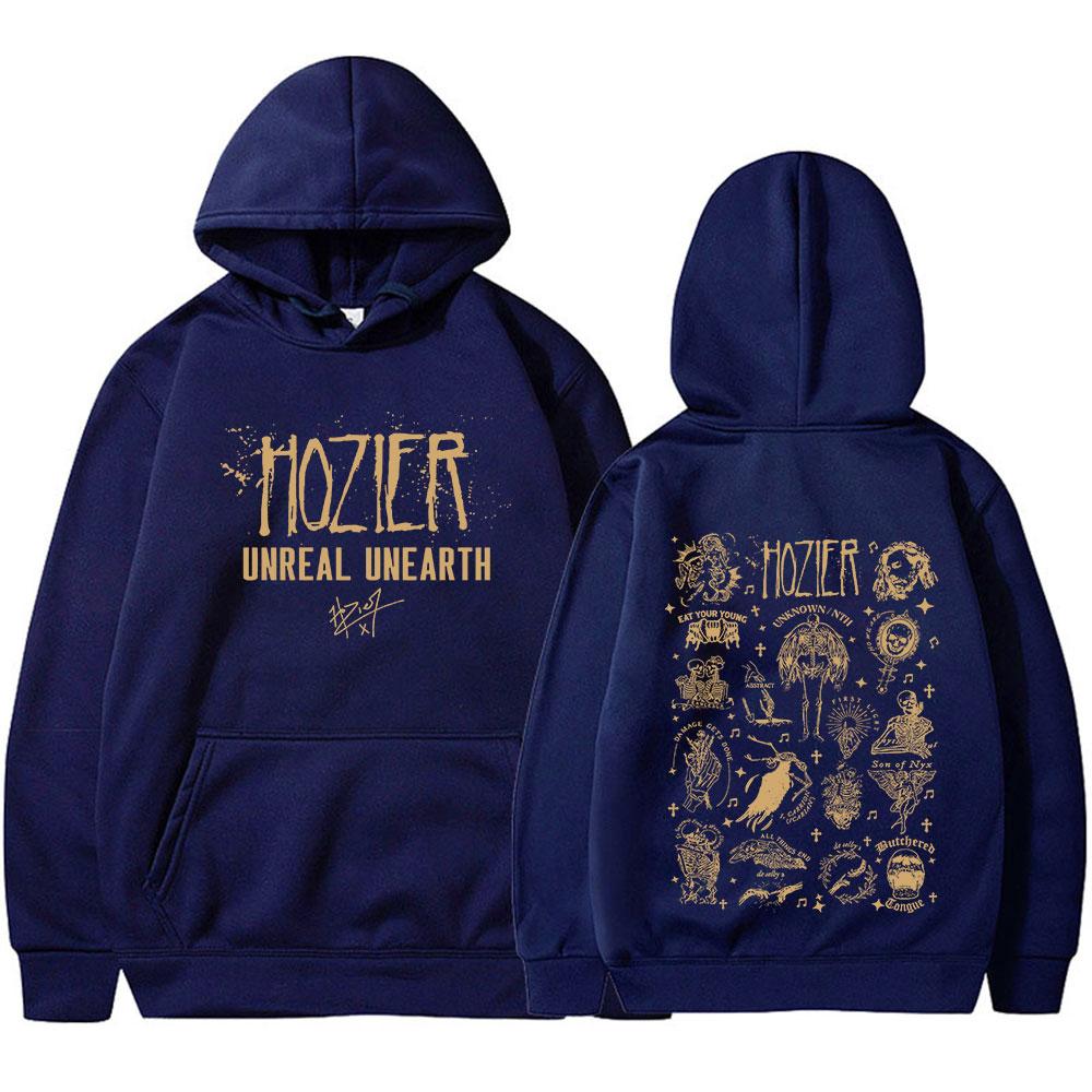 Hozier Unreal Unearth Unheard Tour Hoodies Men Women Clothing Fashion Vintage Oversized Sweatshirts Casual Long Sleeve Pullovers 3XL
Hozier Unreal Unearth Unheard Tour Hoodies Men Women Clothing Fashion Vintage Oversized Sweatshirts Casual Long Sleeve Pullovers 3XL