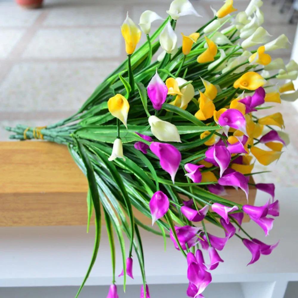 Floral Arrangement Artificial Flowers Wedding 25 Heads/Bouquet Fake Plants Table Decoration
Floral Arrangement Artificial Flowers Wedding 25 Heads/Bouquet Fake Plants Table Decoration