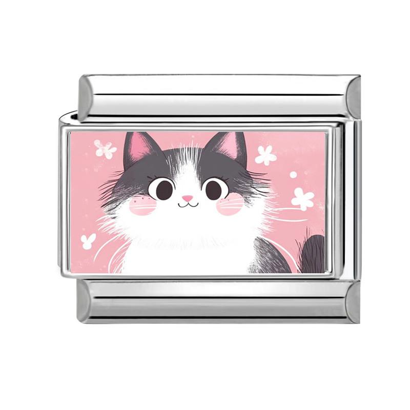Cute Animal Series Cat Dog Eye Cherry Butterfly Italian Charm Links Fit 9mm Stainless Steel Bracelet Women DIY Making Jewelry
Cute Animal Series Cat Dog Eye Cherry Butterfly Italian Charm Links Fit 9mm Stainless Steel Bracelet Women DIY Making Jewelry