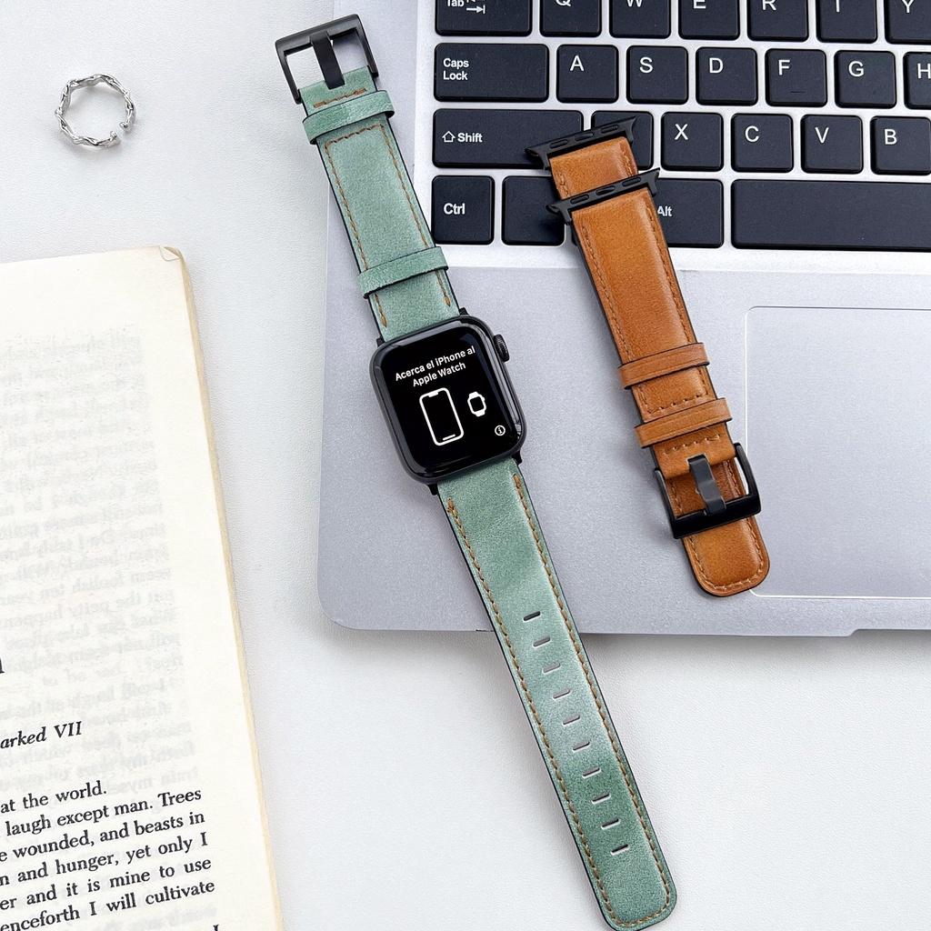 Для iWatch 7, женский модный винтажный кожаный ремешок для Apple Watch Series 7/SE/6/5/4, ремешок из натуральной кожи для iwatch series 6, 40 мм, 44 мм, 45 мм
Для iWatch 7, женский модный винтажный кожаный ремешок для Apple Watch Series 7/SE/6/5/4, ремешок из натуральной кожи для iwatch series 6, 40 мм, 44 мм, 45 мм