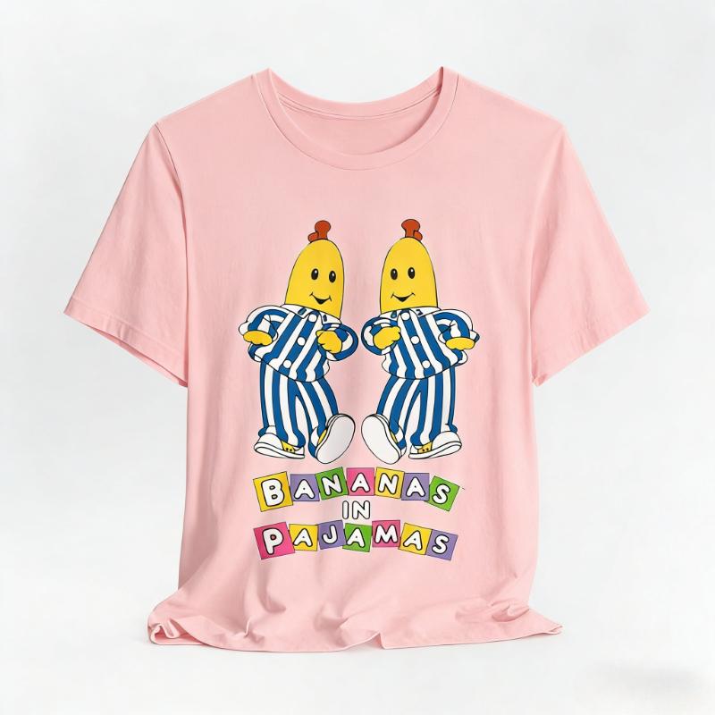 Bananas in Pajamas American Retro TV Show Unisex Short Sleeve Tee Graphic T Shirts Women Clothing Vintage High Quality Cotton S
Bananas in Pajamas American Retro TV Show Unisex Short Sleeve Tee Graphic T Shirts Women Clothing Vintage High Quality Cotton S