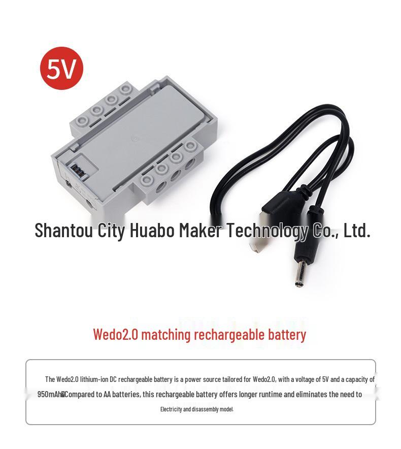 Сумісний з LEGO WeDo 2.0: Основний блок, двигун та датчик для 45300 Hub
Сумісний з LEGO WeDo 2.0: Основний блок, двигун та датчик для 45300 Hub