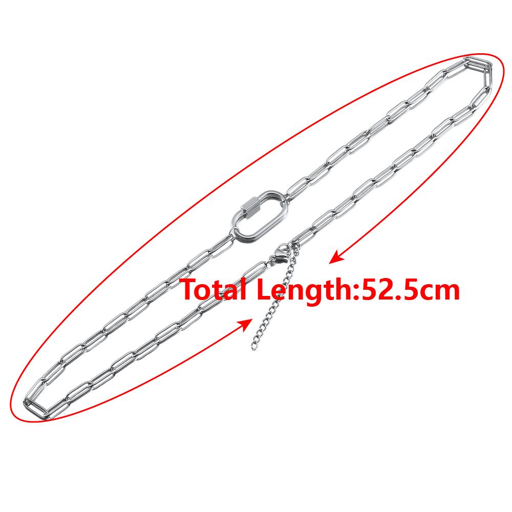 2pcs 1pc Stainless Steel Semi-finished Necklace Frame Charm Chain & Adjustable Extension Chain Lobster Clasp DIY Jewelry Making 1pc
2pcs 1pc Stainless Steel Semi-finished Necklace Frame Charm Chain & Adjustable Extension Chain Lobster Clasp DIY Jewelry Making 1pc