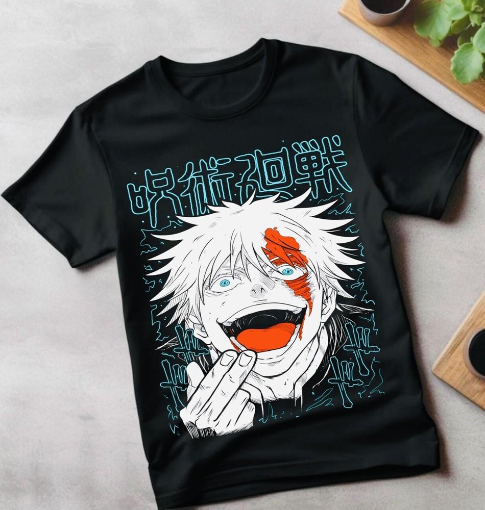 Футболка Jujutsu Kaisen Гето Сугуру Годжо Девушка Аниме Подарок Черная футболка Все размеры L
Футболка Jujutsu Kaisen Гето Сугуру Годжо Девушка Аниме Подарок Черная футболка Все размеры L