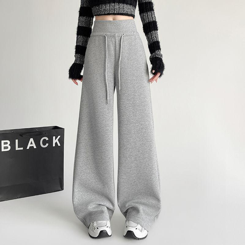 American Fleece Wide-Leg High-Waisted Sweatpants for Women - 2025 Autumn/Winter Casual Floor-Length Sports Pants Small
American Fleece Wide-Leg High-Waisted Sweatpants for Women - 2025 Autumn/Winter Casual Floor-Length Sports Pants Small
