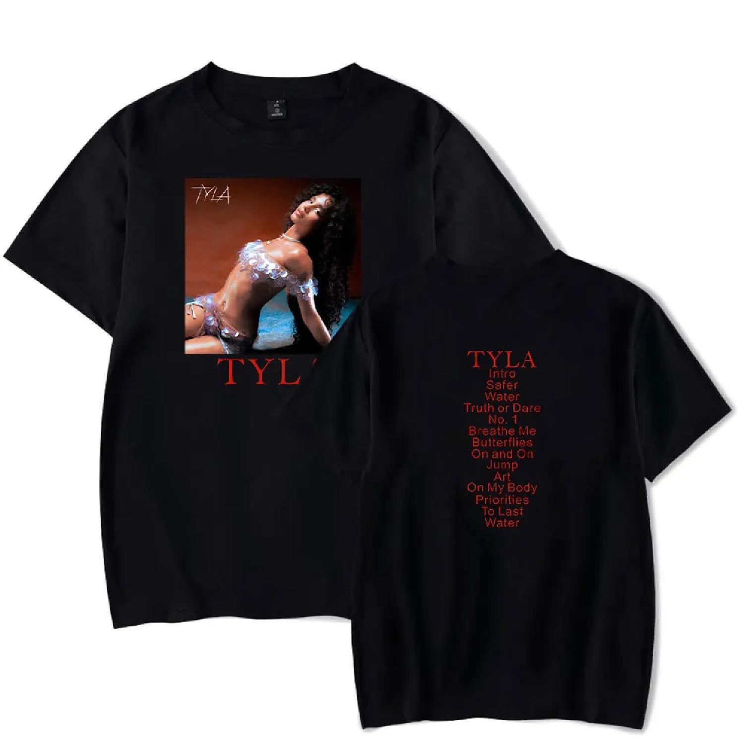 Tyla Tshirt Unisex Short Sleeve Tour T-shirt Men Women Streetwear Printing Casual Fashion Unisex S чёрный
Tyla Tshirt Unisex Short Sleeve Tour T-shirt Men Women Streetwear Printing Casual Fashion Unisex S чёрный