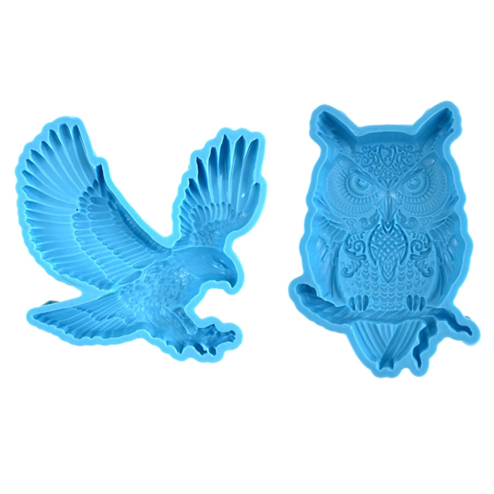 2Pcs Semi-stereoscopic Flying Eagle Owls Ornament Drop Glue Mold Diy Wall Pendant Desktop Decoration Epoxy Silicone Mold синій
2Pcs Semi-stereoscopic Flying Eagle Owls Ornament Drop Glue Mold Diy Wall Pendant Desktop Decoration Epoxy Silicone Mold синій