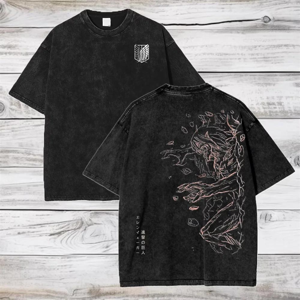 Hot Sale Anime Attack on Titan T Shirts Anime Vintage Washed Comfortable T-shirts Casual Loose T Shirt Male Cotton Tshirt Summer New Tee XXXL білий
Hot Sale Anime Attack on Titan T Shirts Anime Vintage Washed Comfortable T-shirts Casual Loose T Shirt Male Cotton Tshirt Summer New Tee XXXL білий