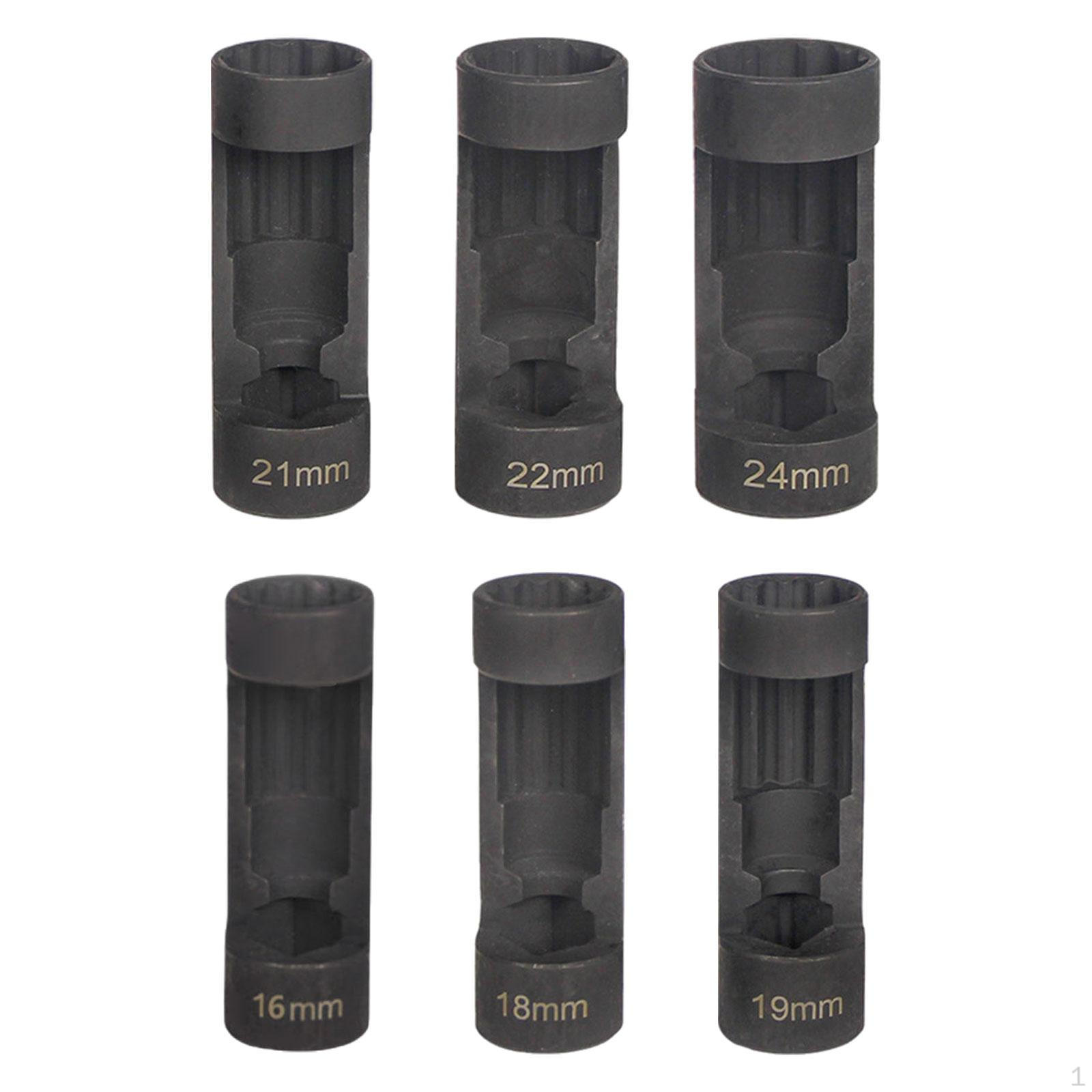 Strut Nut Socket Set Remover Effort Saving Shock Absorber Removal Tool Suspension Spreader 6 Pieces
Strut Nut Socket Set Remover Effort Saving Shock Absorber Removal Tool Suspension Spreader 6 Pieces