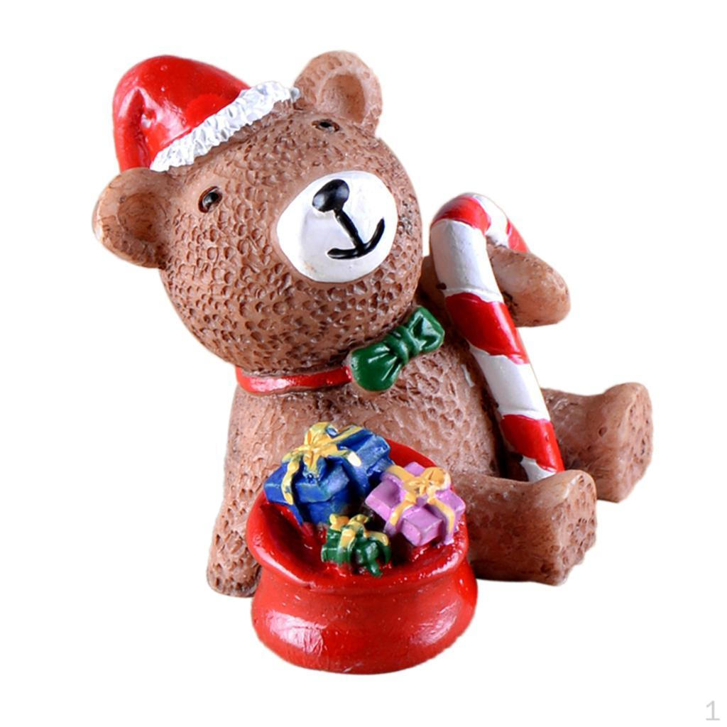 Assorted Miniature Micro Landscape Resin Decoration Crutch bear
Assorted Miniature Micro Landscape Resin Decoration Crutch bear