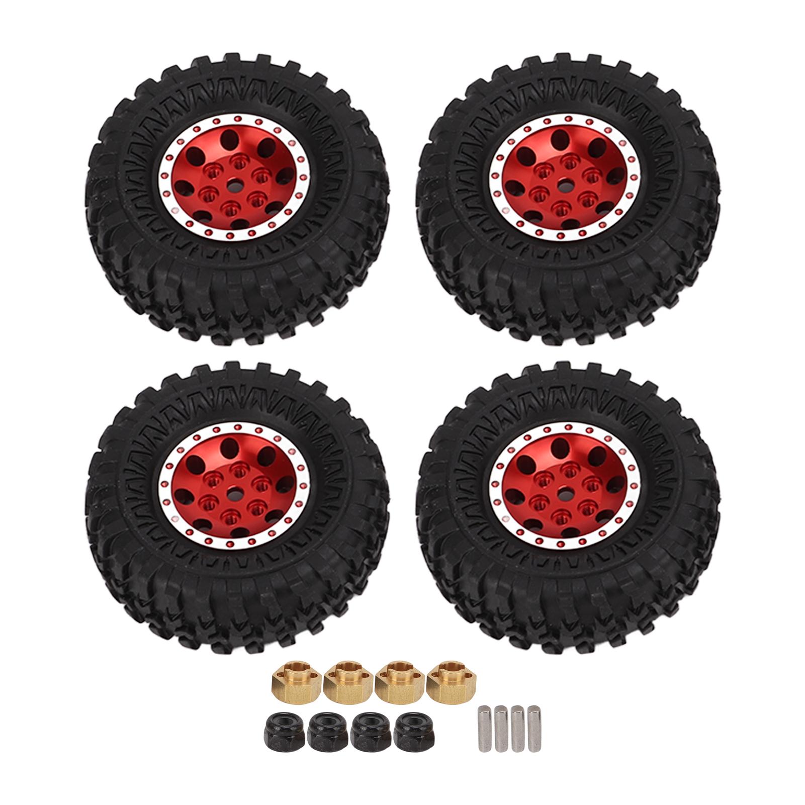 4PCS 55mm 8 Hole Rubber Wheel Tires Aluminum Alloy Wheel Rims for Axial SCX24 124 RC CarRed чорний
4PCS 55mm 8 Hole Rubber Wheel Tires Aluminum Alloy Wheel Rims for Axial SCX24 124 RC CarRed чорний