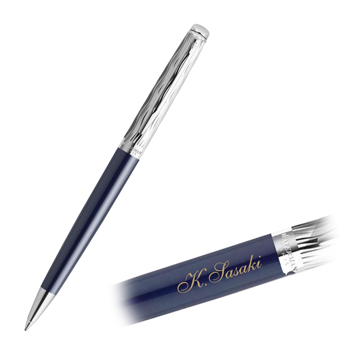 Персонализированная шариковая ручка WATERMAN Metropolitan Deluxe Blue CT Специальная серия
Персонализированная шариковая ручка WATERMAN Metropolitan Deluxe Blue CT Специальная серия