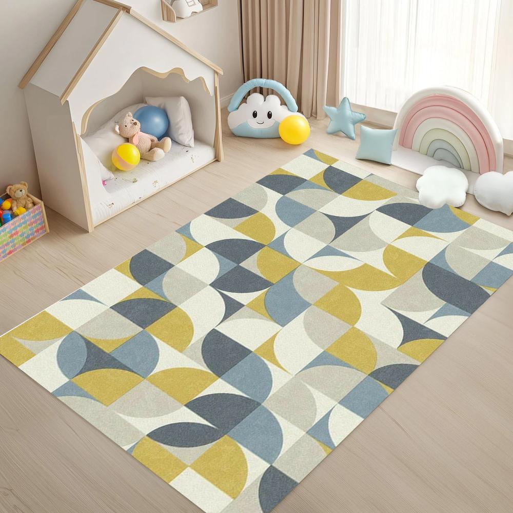 Modern Geometric Pattern Area Rug Non Slip Decorative Floor Mat for Living Room Bedroom Kids Playroom Multiple Color Options 40X60cm
Modern Geometric Pattern Area Rug Non Slip Decorative Floor Mat for Living Room Bedroom Kids Playroom Multiple Color Options 40X60cm