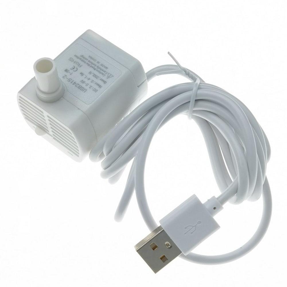USB Submersible Pump Water Feature Pump 200L/H Output Aquarium Pump Ultra-quiet Fountain Fish Tanks For Fish Tanks China Mainland
USB Submersible Pump Water Feature Pump 200L/H Output Aquarium Pump Ultra-quiet Fountain Fish Tanks For Fish Tanks China Mainland