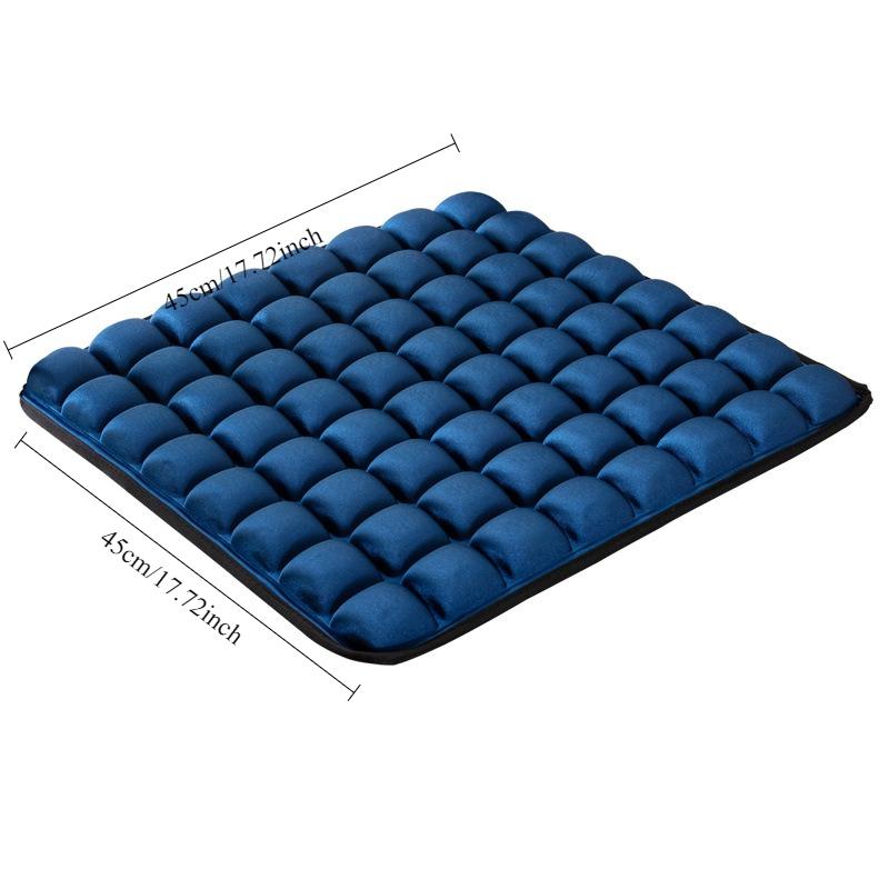 5D Air Pressure Seat Cushion - Polyester Office Chair Pad with Lumbar Support, Non-Inflatable Car & Wheelchair Cushion 45x45cm синий
5D Air Pressure Seat Cushion - Polyester Office Chair Pad with Lumbar Support, Non-Inflatable Car & Wheelchair Cushion 45x45cm синий