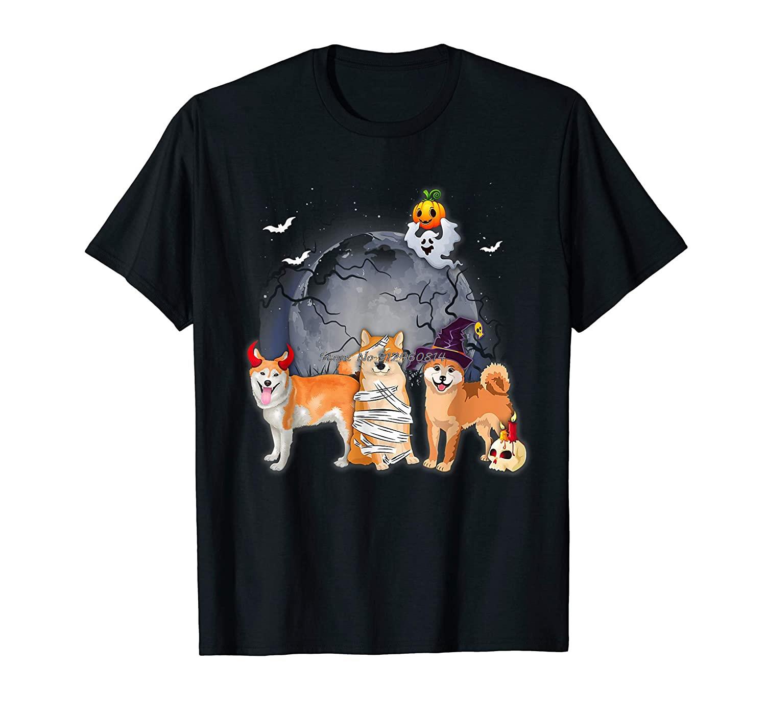 Three Shiba Inus Satan Witch Mummy Halloween Costume T-Shirt Men Cotton O-neck Tshirt Hip Hop Tees Streetwear Harajuku 3XL
Three Shiba Inus Satan Witch Mummy Halloween Costume T-Shirt Men Cotton O-neck Tshirt Hip Hop Tees Streetwear Harajuku 3XL