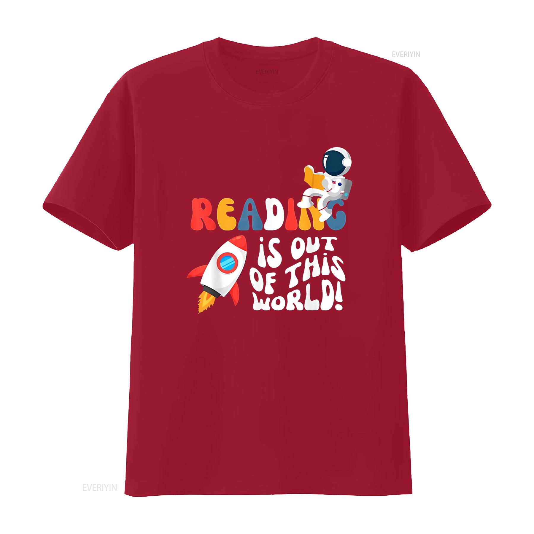 Reading is out of this World Space Book Lover Teacher T Shirt vintage Washed fashion Breathable Versatile Slightly Soft S
Reading is out of this World Space Book Lover Teacher T Shirt vintage Washed fashion Breathable Versatile Slightly Soft S