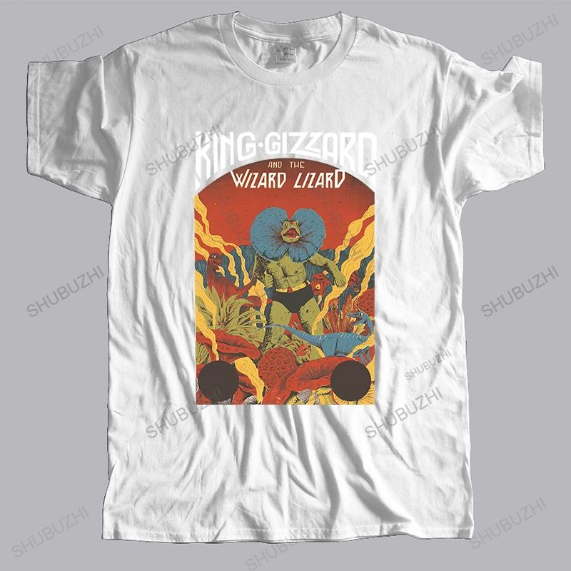 Mens luxury crew neck tshirt brand teeshirt New king gizzard and the lizard wizard High Quality Cotton teeshirt male tees top S
Mens luxury crew neck tshirt brand teeshirt New king gizzard and the lizard wizard High Quality Cotton teeshirt male tees top S
