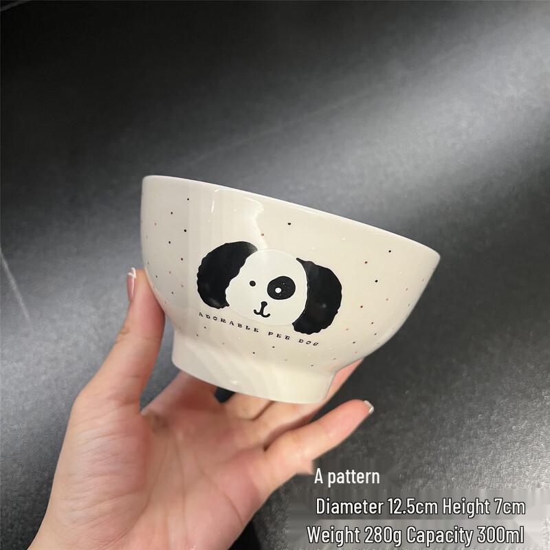 ZISIZ Cute Ceramic High-Foot Rice Bowls
ZISIZ Cute Ceramic High-Foot Rice Bowls