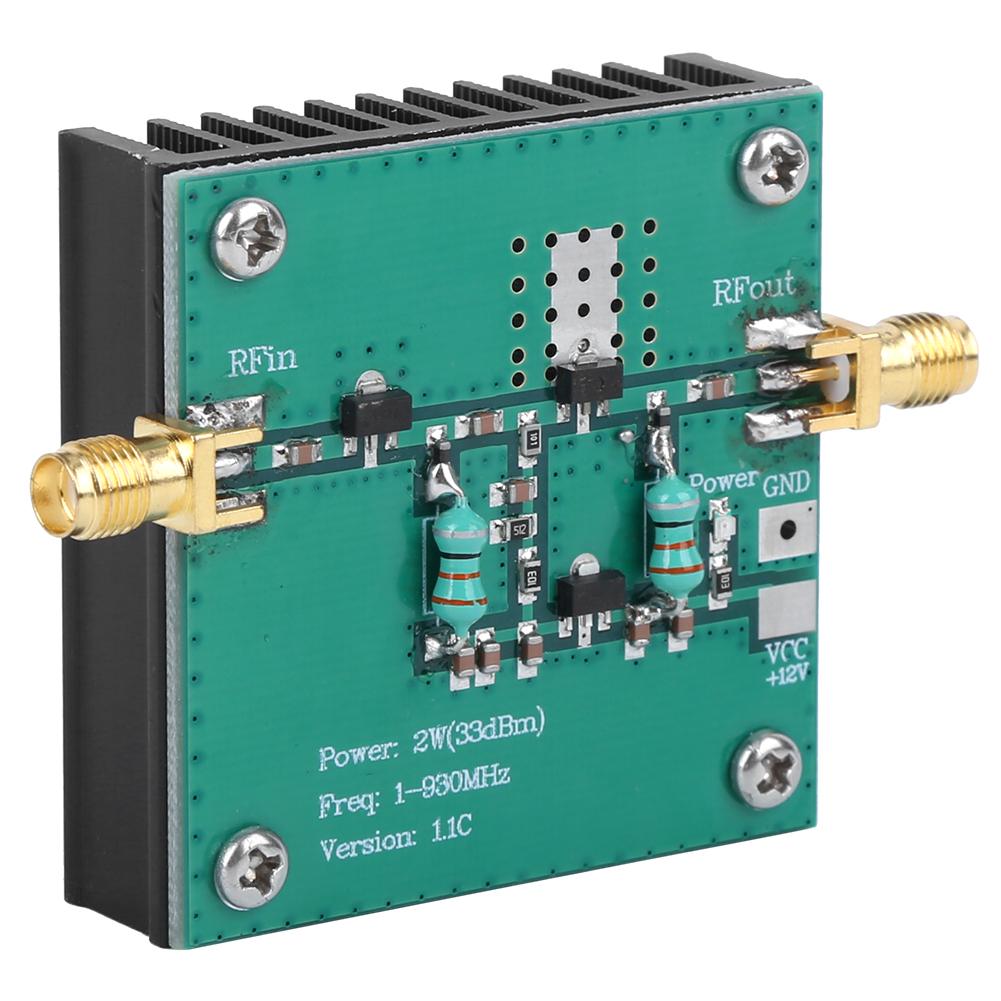 RF Broadband Power Amplifier Module Electrical Accessory Standard SMA Female 1‑930MHz 2.0W
RF Broadband Power Amplifier Module Electrical Accessory Standard SMA Female 1‑930MHz 2.0W
