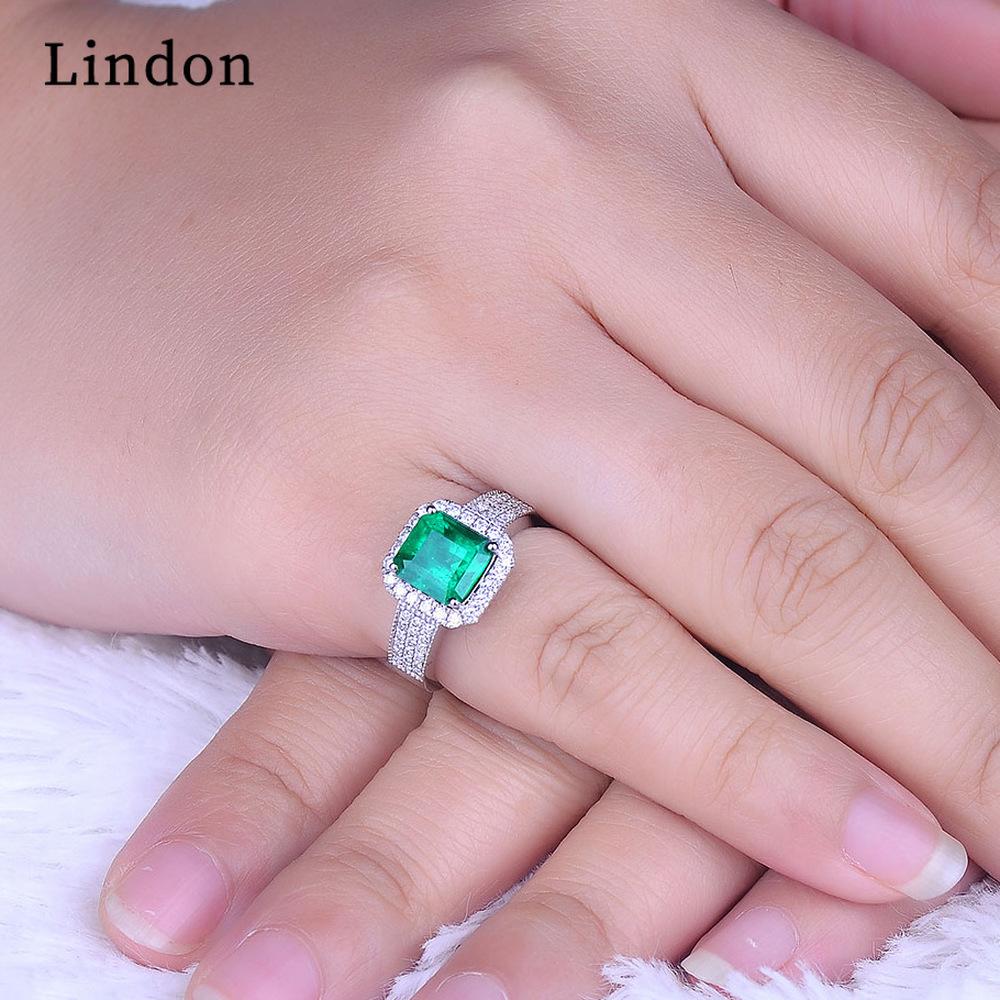 Классическое кольцо Lindon из медного сплава с цирконием, женские ювелирные изделия, свадебный подарок для вечеринки