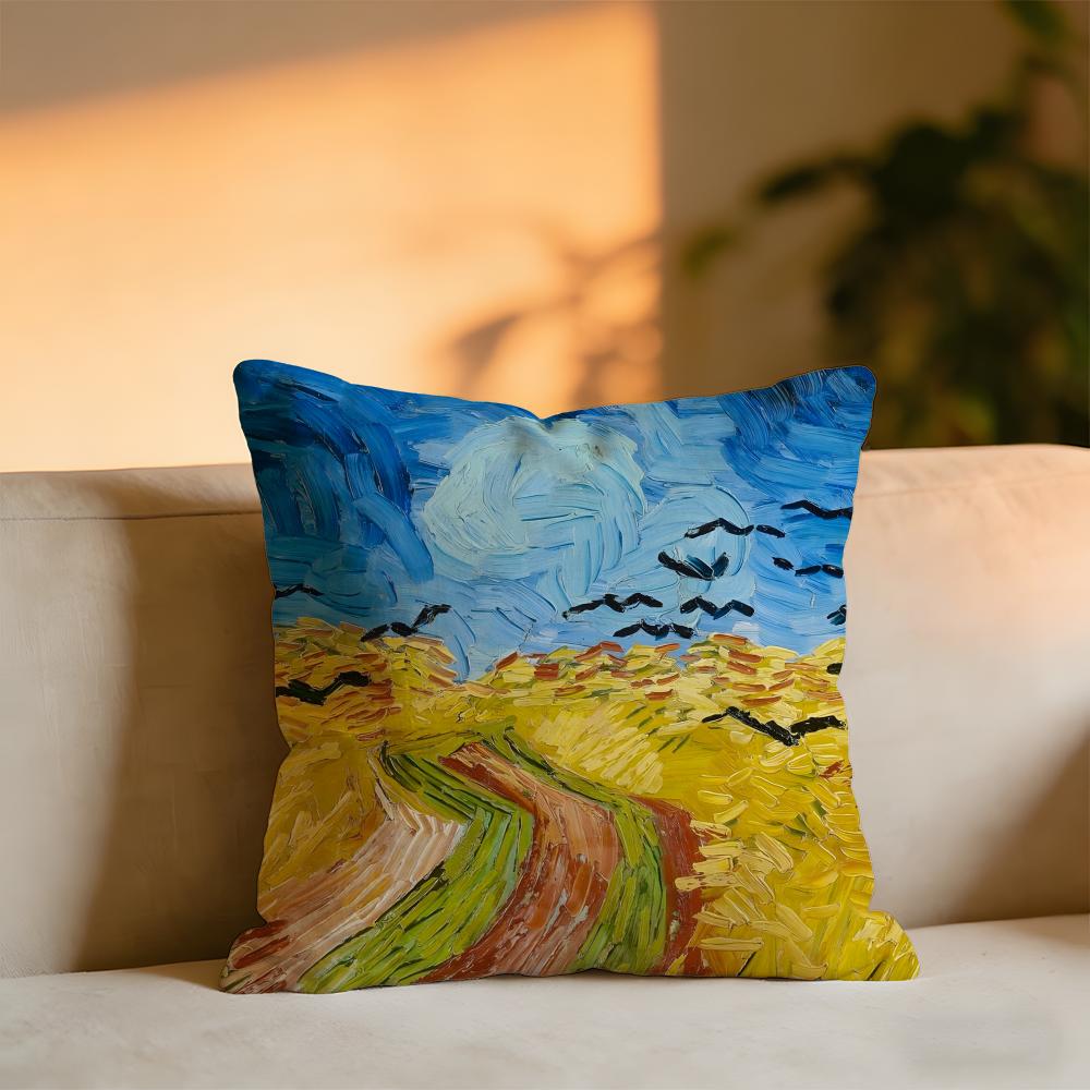 Van Goghs Works Cushion Cover Cozy Velvet Throw PillowSoft Warm Cushion For Sofa Bed 30x30 cm
Van Goghs Works Cushion Cover Cozy Velvet Throw PillowSoft Warm Cushion For Sofa Bed 30x30 cm