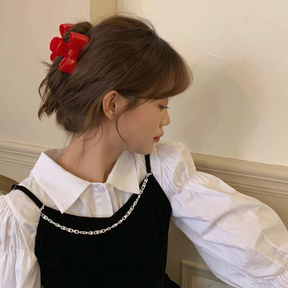 Acrylic For Girls Bow Hollow Out Korean Ponytail Holder Hair Crabs Clip Shark Clip Women Hair Claws
Acrylic For Girls Bow Hollow Out Korean Ponytail Holder Hair Crabs Clip Shark Clip Women Hair Claws