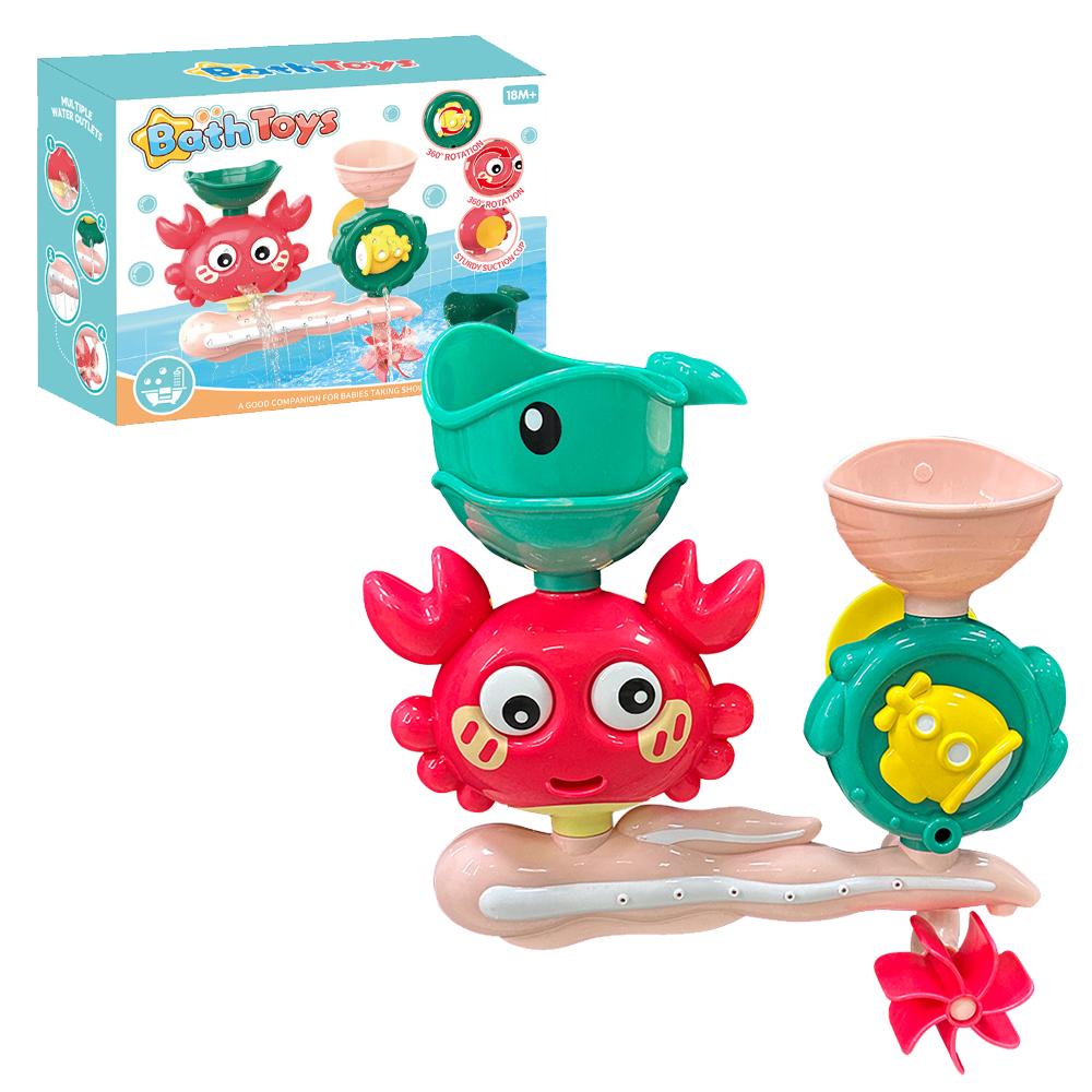 Infant Bath Toy Crab Wall Sunction Cup Track Water Games Children Bathroom Caterpilla Bath Shower Toy Ideal for Children Birthday Gifts
Infant Bath Toy Crab Wall Sunction Cup Track Water Games Children Bathroom Caterpilla Bath Shower Toy Ideal for Children Birthday Gifts
