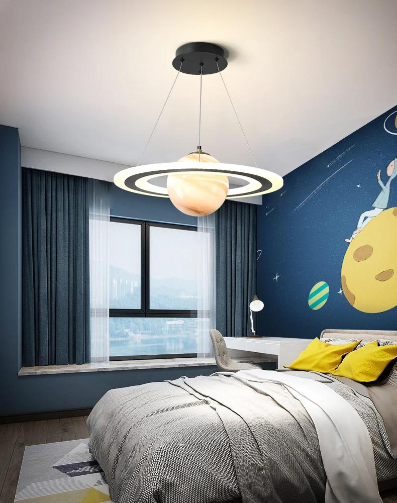 Современный креативный светодиодный подвесной светильник Детская комната Люстра Сатурн Спальня Планетарная комната Декоративное освещение Потолочный светильник 3 light colors коричневый
Современный креативный светодиодный подвесной светильник Детская комната Люстра Сатурн Спальня Планетарная комната Декоративное освещение Потолочный светильник 3 light colors коричневый